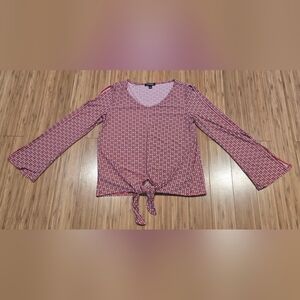 NWOT Roz & Ali Women's Patterned Top